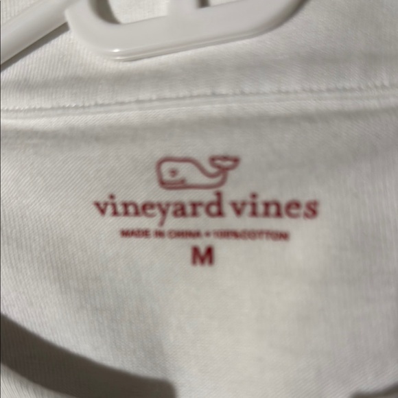 Vineyard Vine Long Sleeve Blue and White Striped Lace-Up Dress - Picture 3 of 7